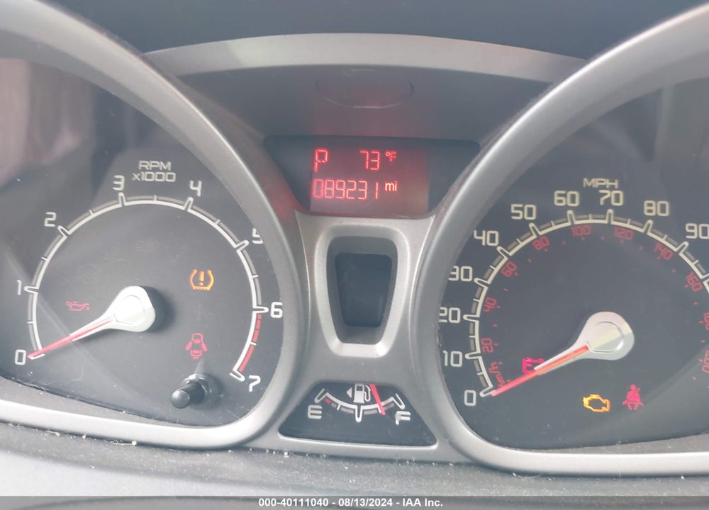 2011 FORD FIESTA SE VIN: 3FADP4EJ0BM233629