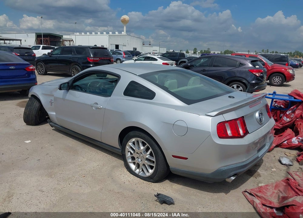 2012 FORD MUSTANG V6 PREMIUM VIN: 1ZVBP8AM5C5218170