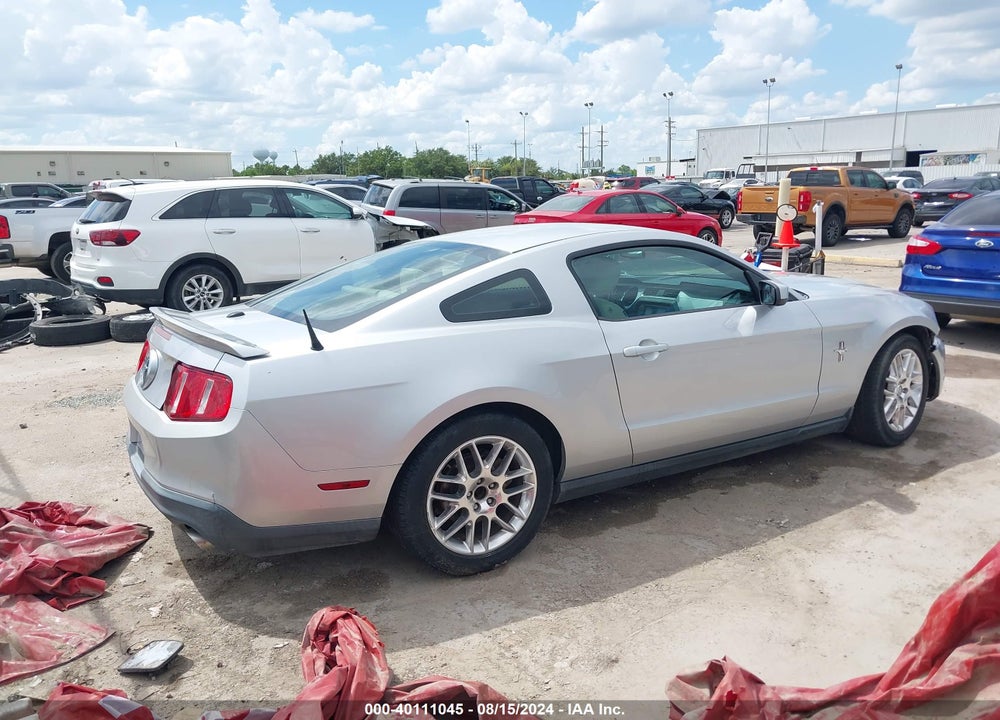 2012 FORD MUSTANG V6 PREMIUM VIN: 1ZVBP8AM5C5218170