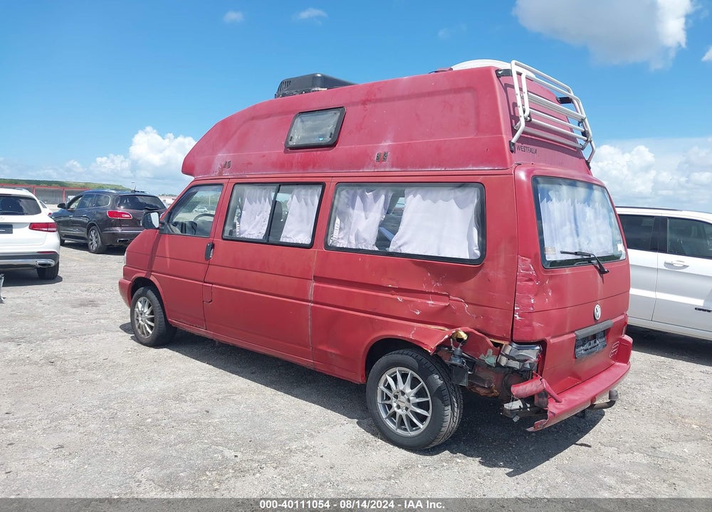 1994 VOLKSWAGEN EUROVAN MV VIN: WV2ZZZ70ZRH102700