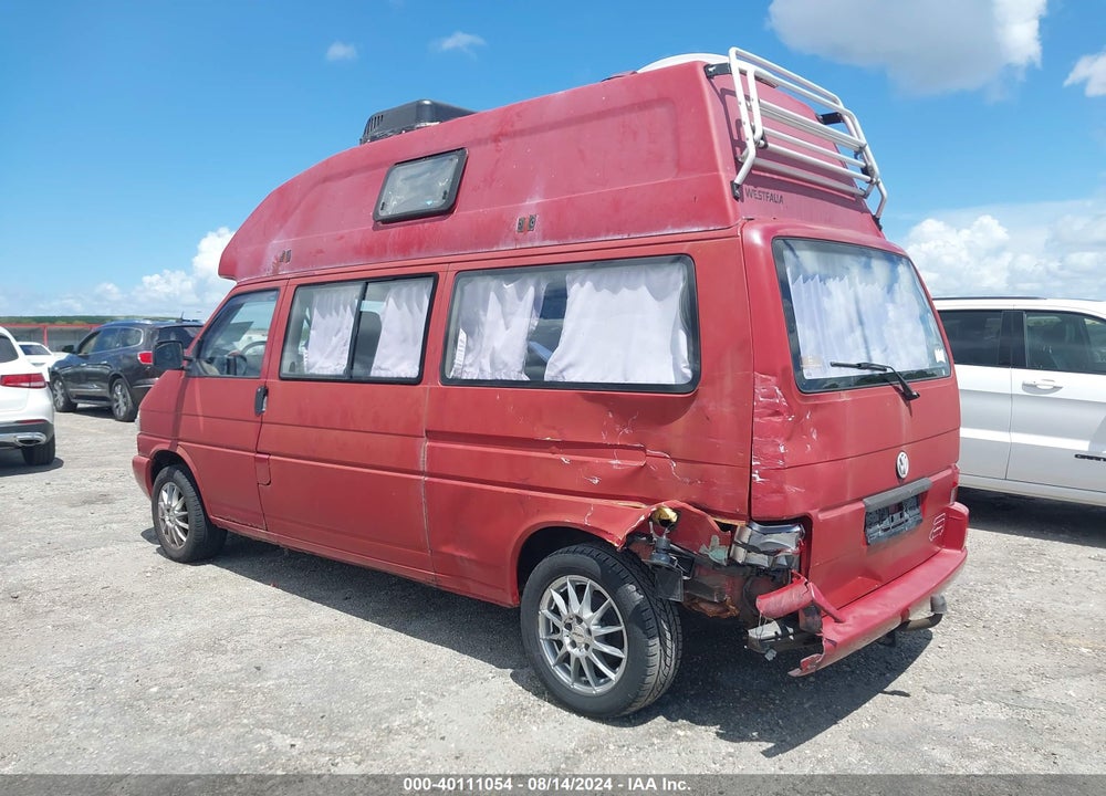 1994 VOLKSWAGEN EUROVAN MV VIN: WV2ZZZ70ZRH102700