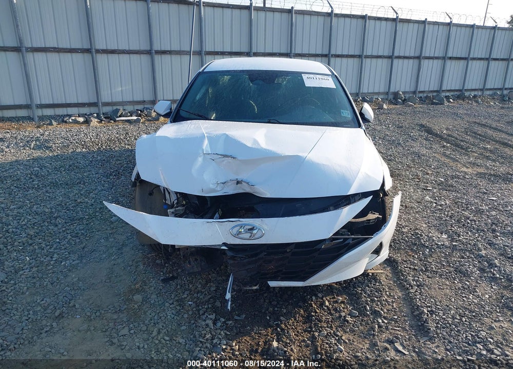 2021 HYUNDAI ELANTRA SEL VIN: 5NPLM4AG6MH038894