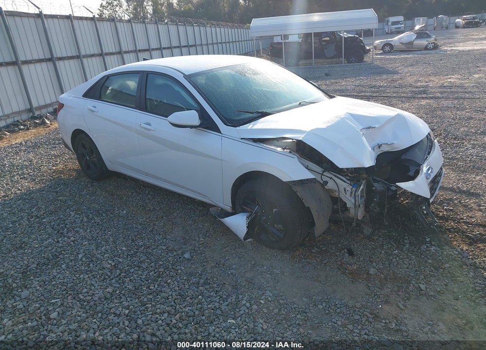 2021 HYUNDAI ELANTRA SEL VIN: 5NPLM4AG6MH038894