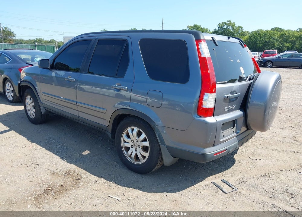 2005 HONDA CR-V SE VIN: SHSRD78955U322349