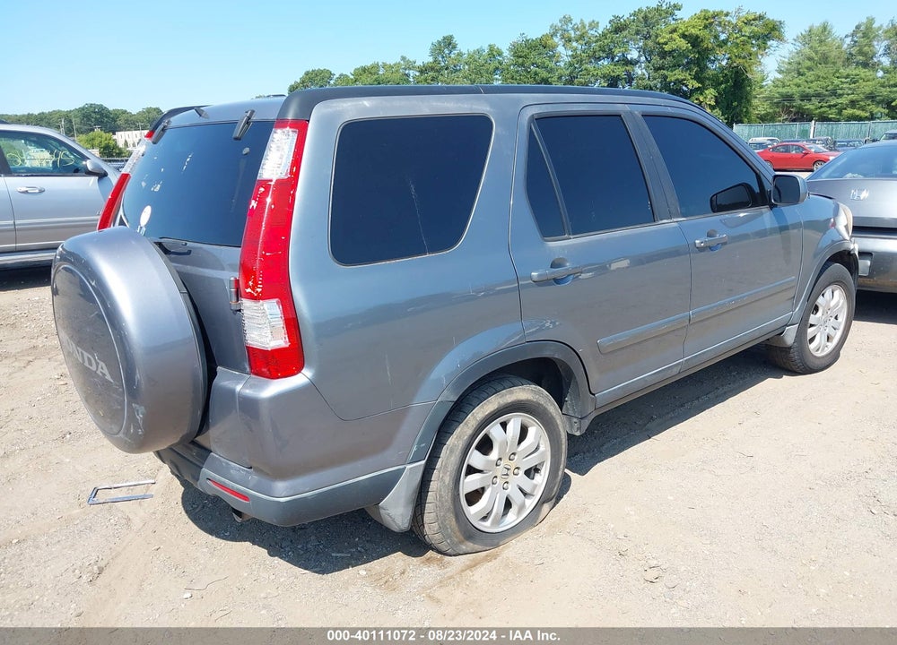 2005 HONDA CR-V SE VIN: SHSRD78955U322349