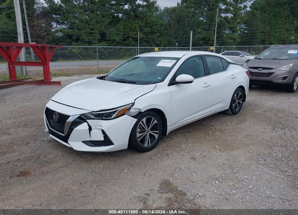 2021 NISSAN SENTRA VIN: 3N1AB8CV1MY253430