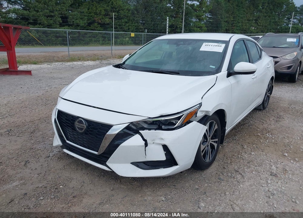 2021 NISSAN SENTRA VIN: 3N1AB8CV1MY253430