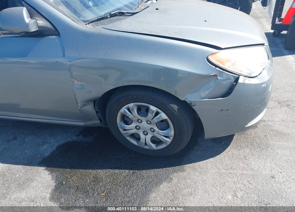 2009 HYUNDAI ELANTRA GLS VIN: KMHDU46D49U808053