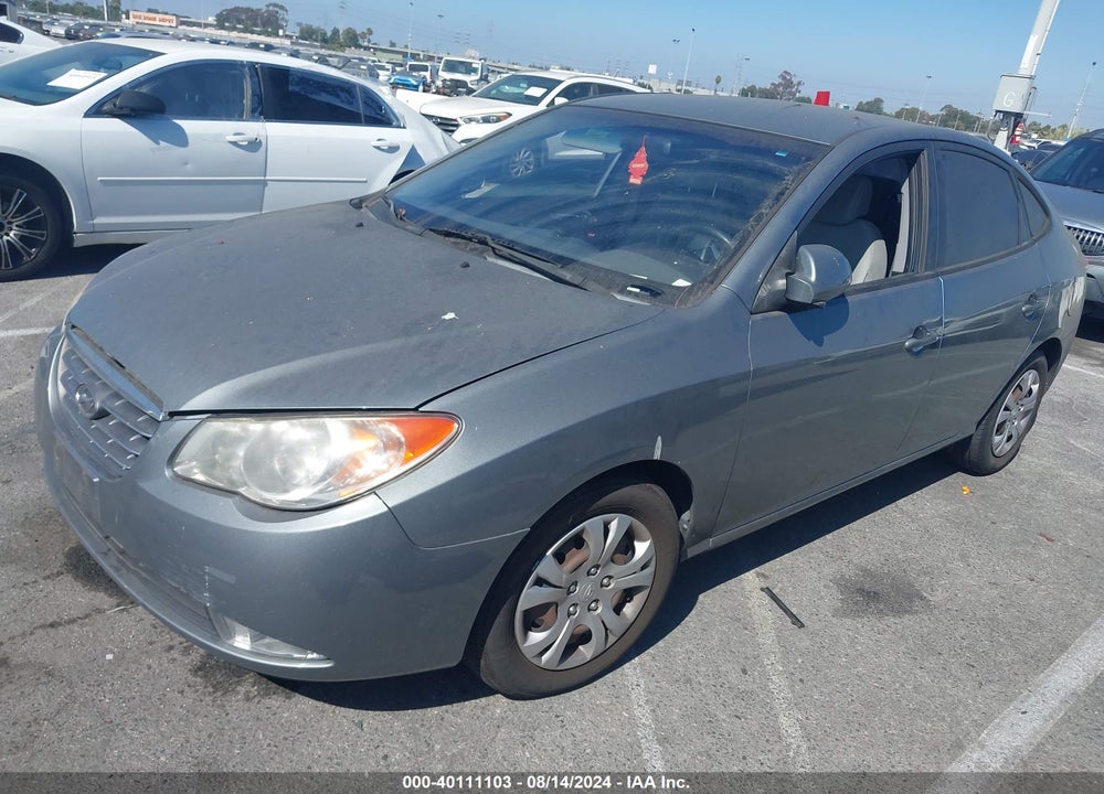 2009 HYUNDAI ELANTRA GLS VIN: KMHDU46D49U808053