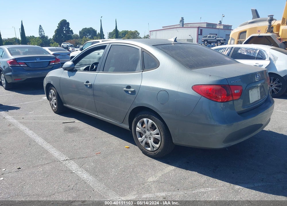2009 HYUNDAI ELANTRA GLS VIN: KMHDU46D49U808053