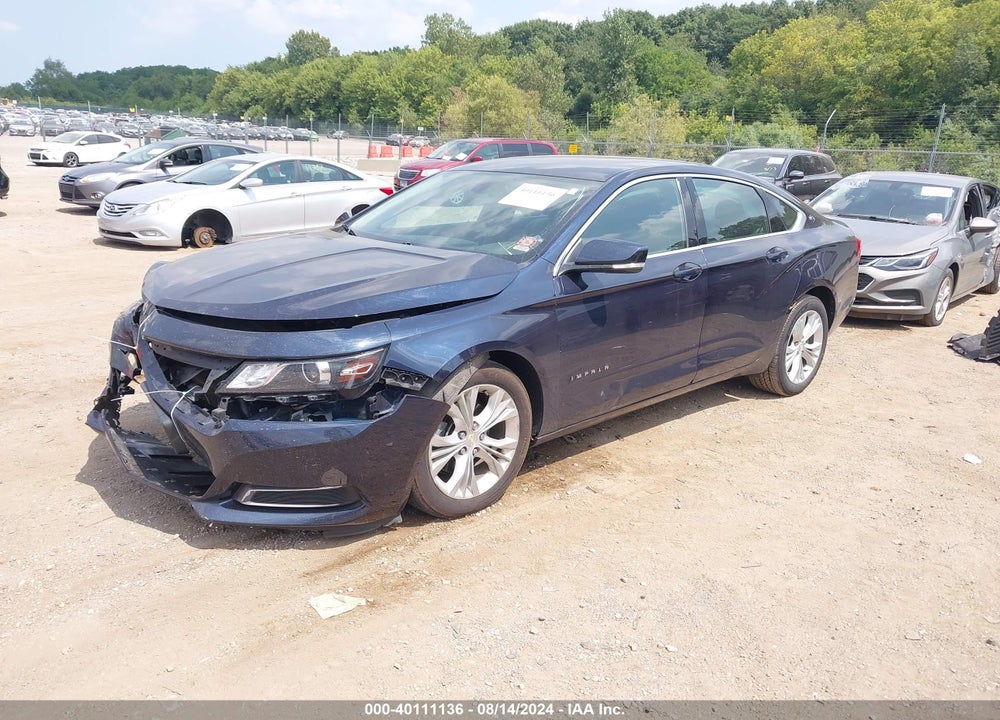 2015 CHEVROLET IMPALA 2LT VIN: 2G1125S35F9227128