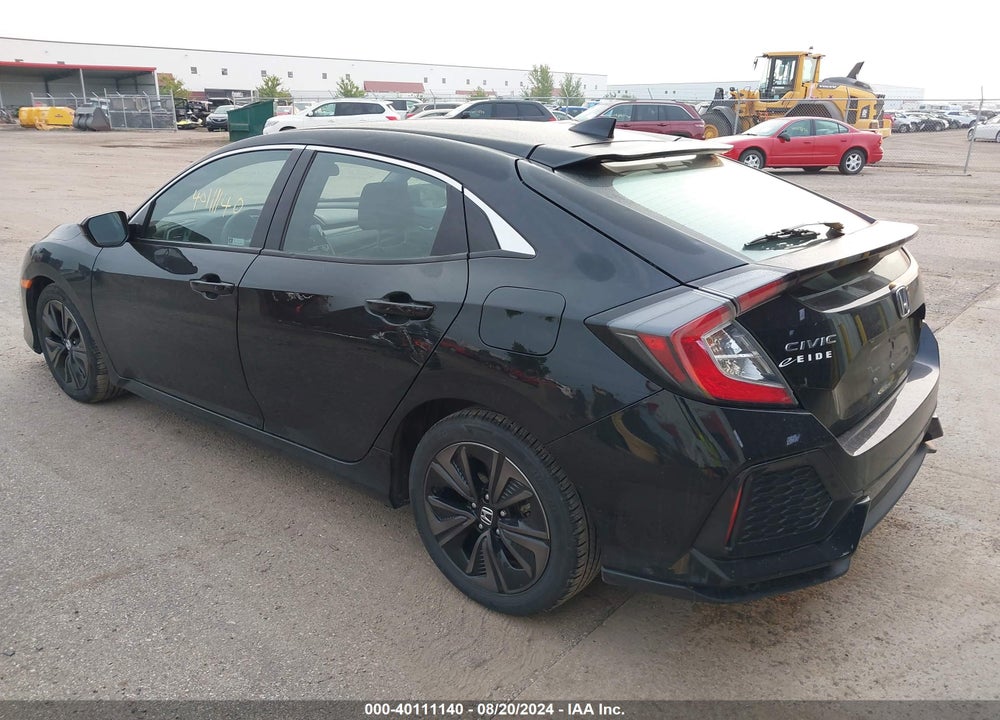 2019 HONDA CIVIC EX VIN: SHHFK7H66KU208960