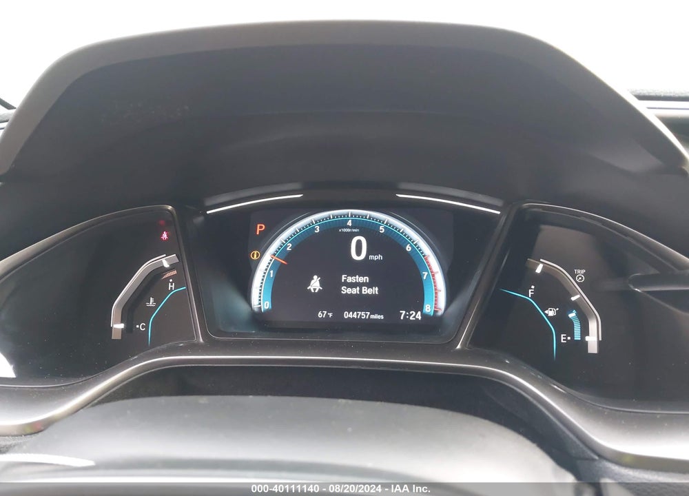 2019 HONDA CIVIC EX VIN: SHHFK7H66KU208960