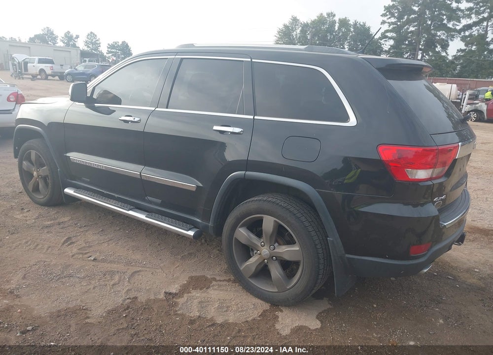 2013 JEEP GRAND CHEROKEE OVERLAND SUMMIT VIN: 1C4RJFCT0DC639965