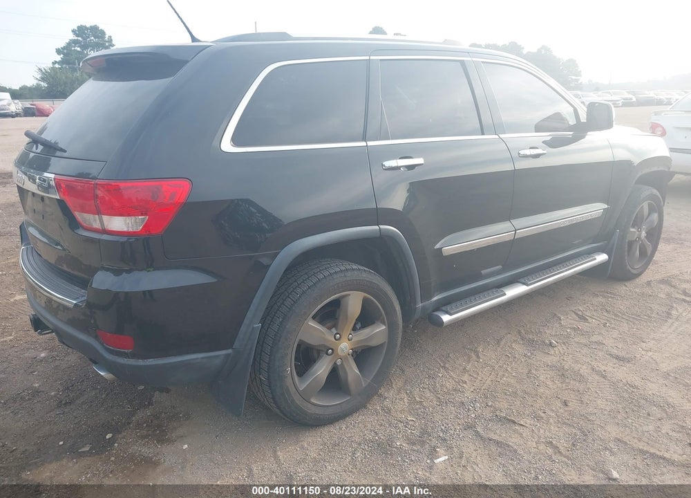 2013 JEEP GRAND CHEROKEE OVERLAND SUMMIT VIN: 1C4RJFCT0DC639965