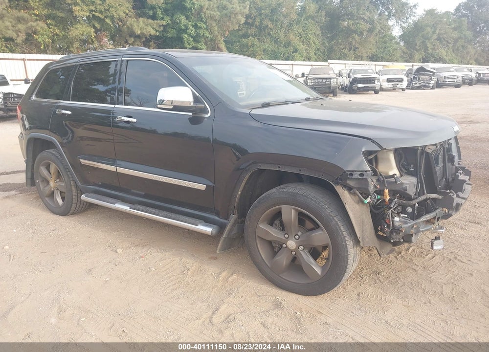 2013 JEEP GRAND CHEROKEE OVERLAND SUMMIT VIN: 1C4RJFCT0DC639965