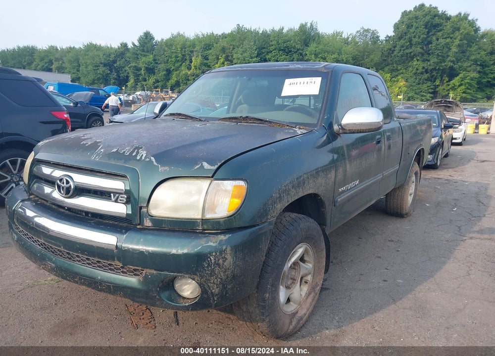 2003 TOYOTA TUNDRA SR5 V8 VIN: 5TBBT44133S334883