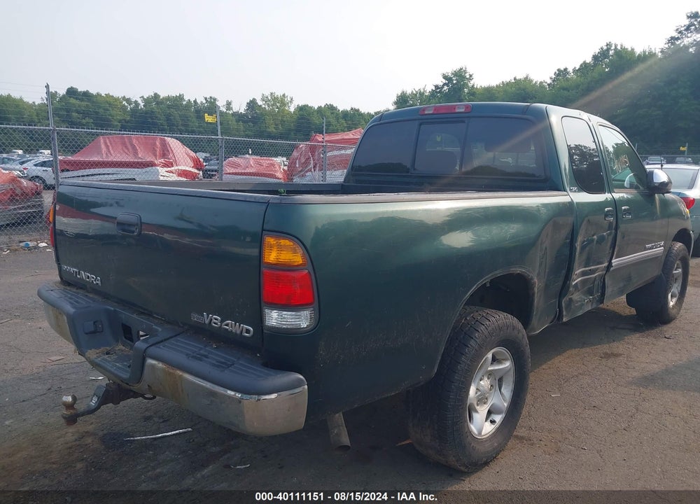 2003 TOYOTA TUNDRA SR5 V8 VIN: 5TBBT44133S334883