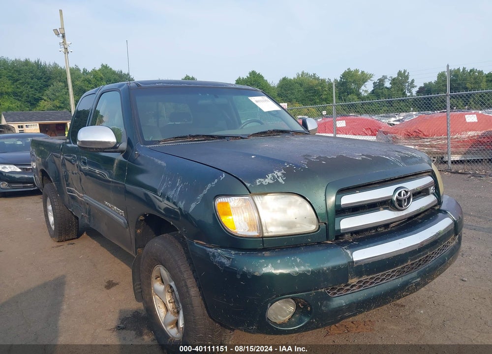 2003 TOYOTA TUNDRA SR5 V8 VIN: 5TBBT44133S334883