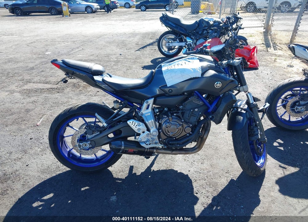 2015 YAMAHA FZ07 C VIN: JYARM06Y0FA000703