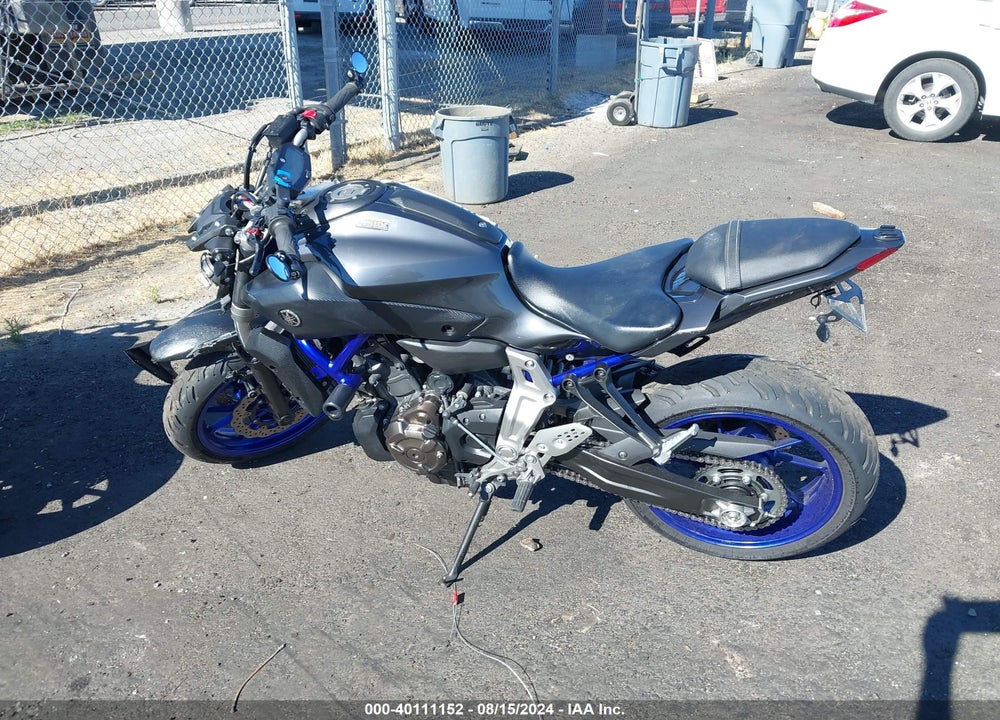 2015 YAMAHA FZ07 C VIN: JYARM06Y0FA000703