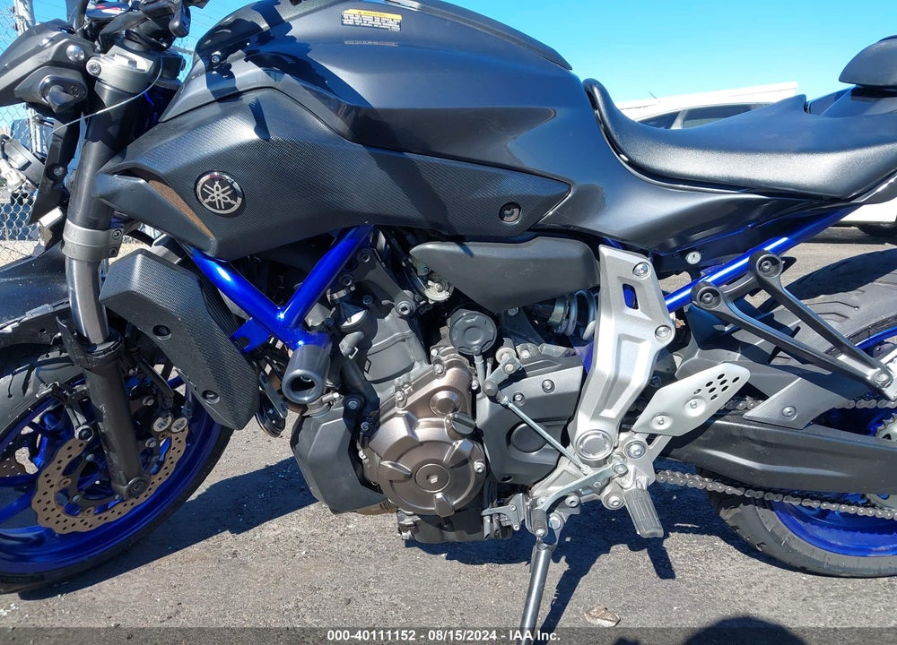 2015 YAMAHA FZ07 C VIN: JYARM06Y0FA000703