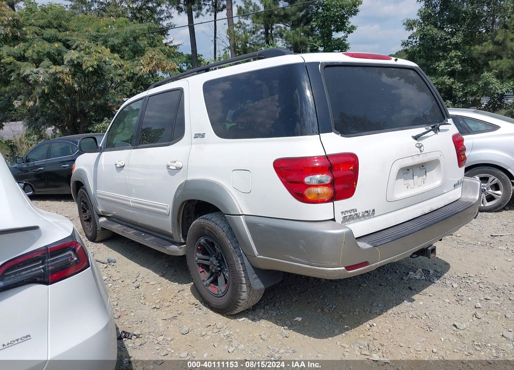 2002 TOYOTA SEQUOIA SR5 V8 VIN: 5TDZT34A52S073271