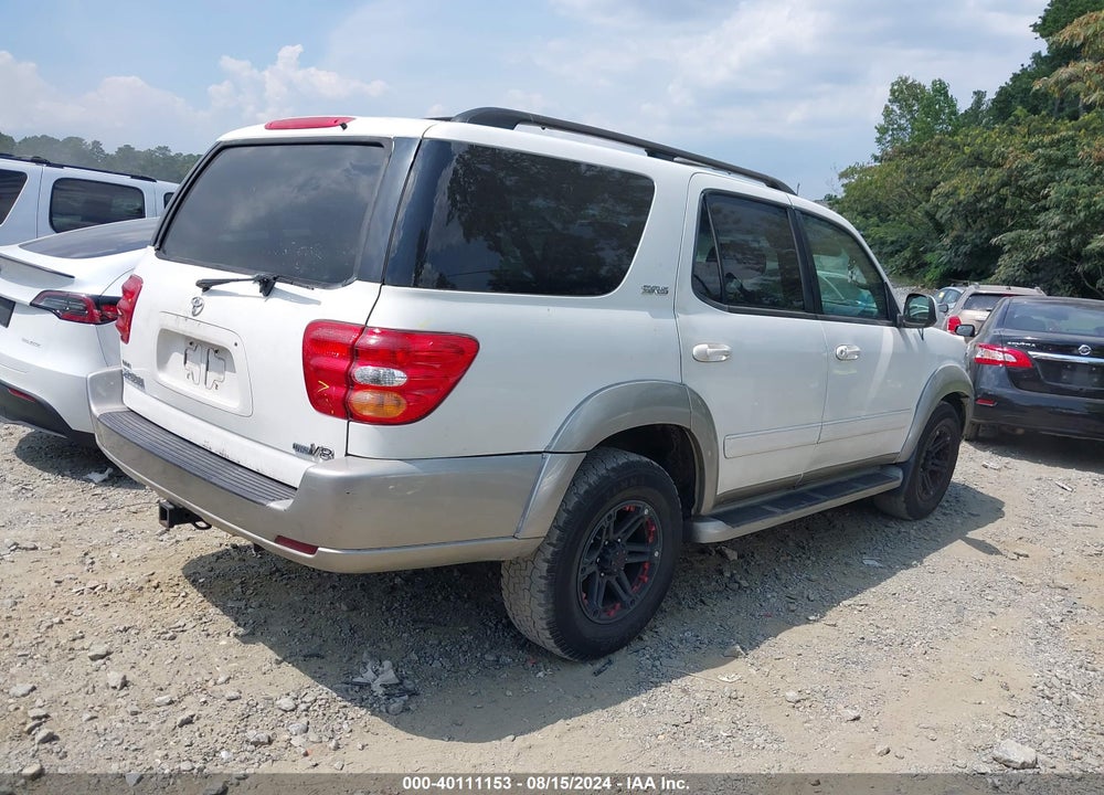 2002 TOYOTA SEQUOIA SR5 V8 VIN: 5TDZT34A52S073271