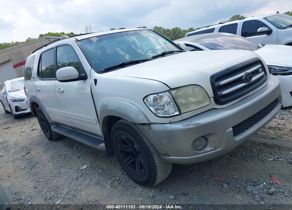 2002 TOYOTA SEQUOIA SR5 V8 VIN: 5TDZT34A52S073271