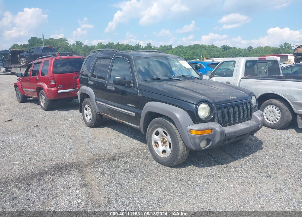 2004 JEEP LIBERTY SPORT VIN: 1J4GL48K54W146443