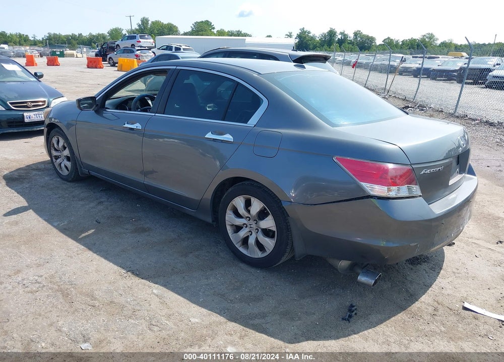 2008 HONDA ACCORD VIN: 1HGCP36878A030191
