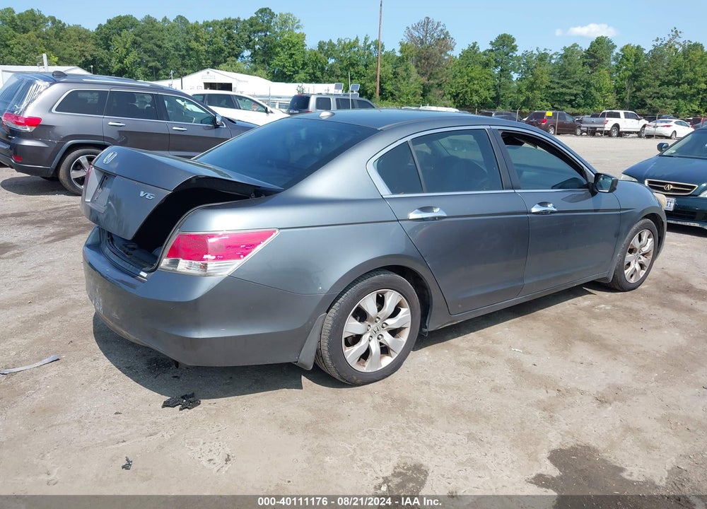 2008 HONDA ACCORD VIN: 1HGCP36878A030191