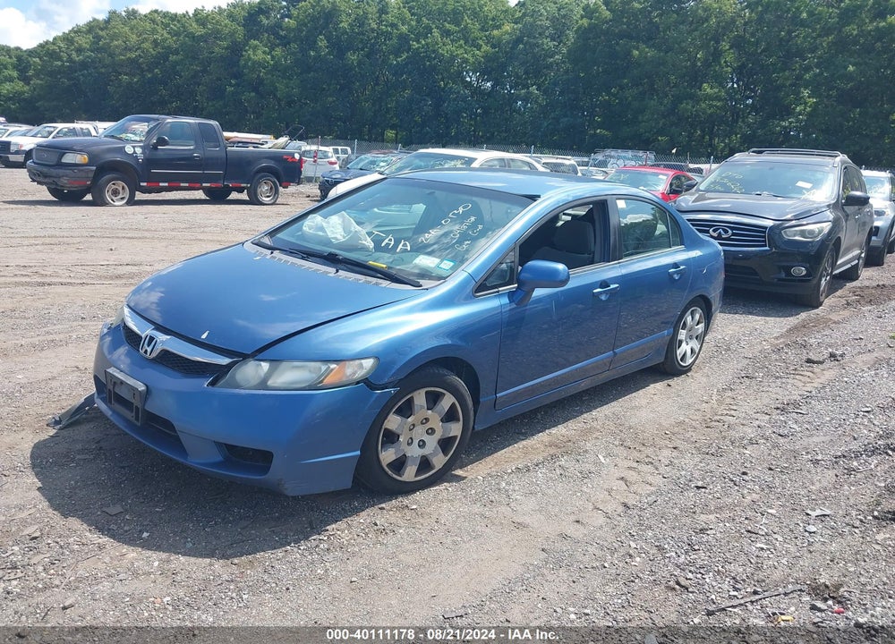2010 HONDA CIVIC LX VIN: 2HGFA1F52AH317311