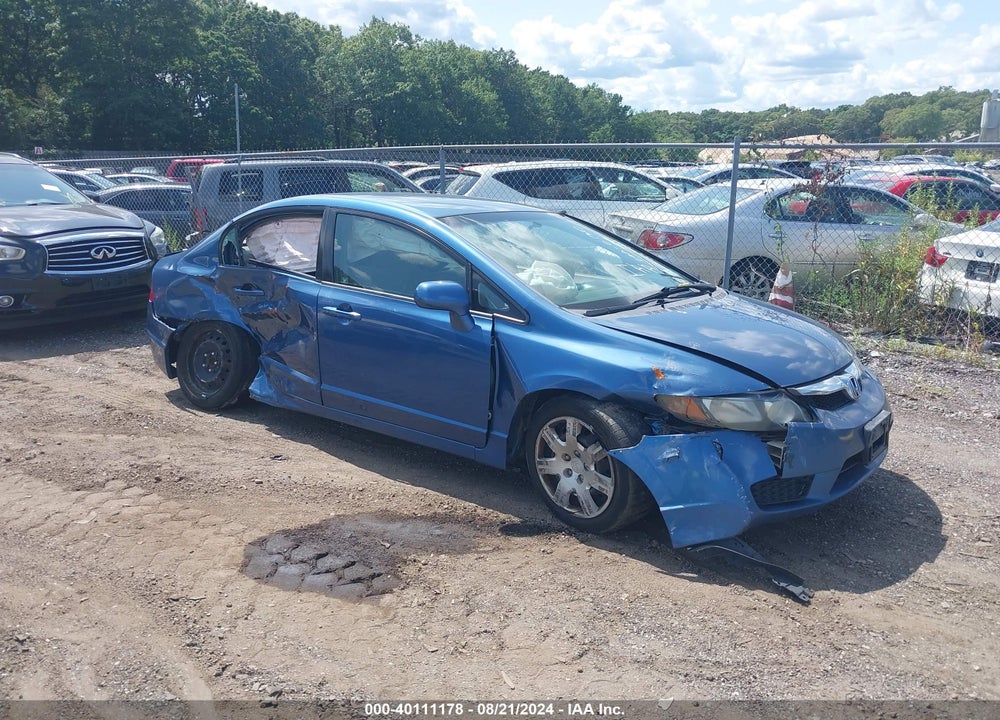 2010 HONDA CIVIC LX VIN: 2HGFA1F52AH317311