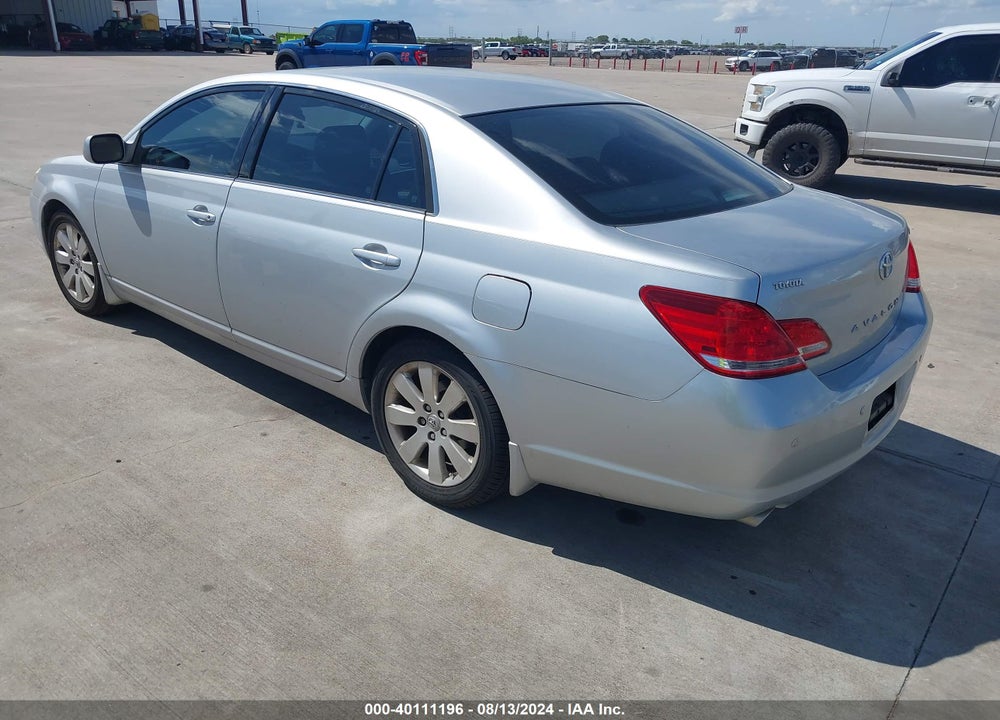 2007 TOYOTA AVALON XLS VIN: 4T1BK36B37U196656