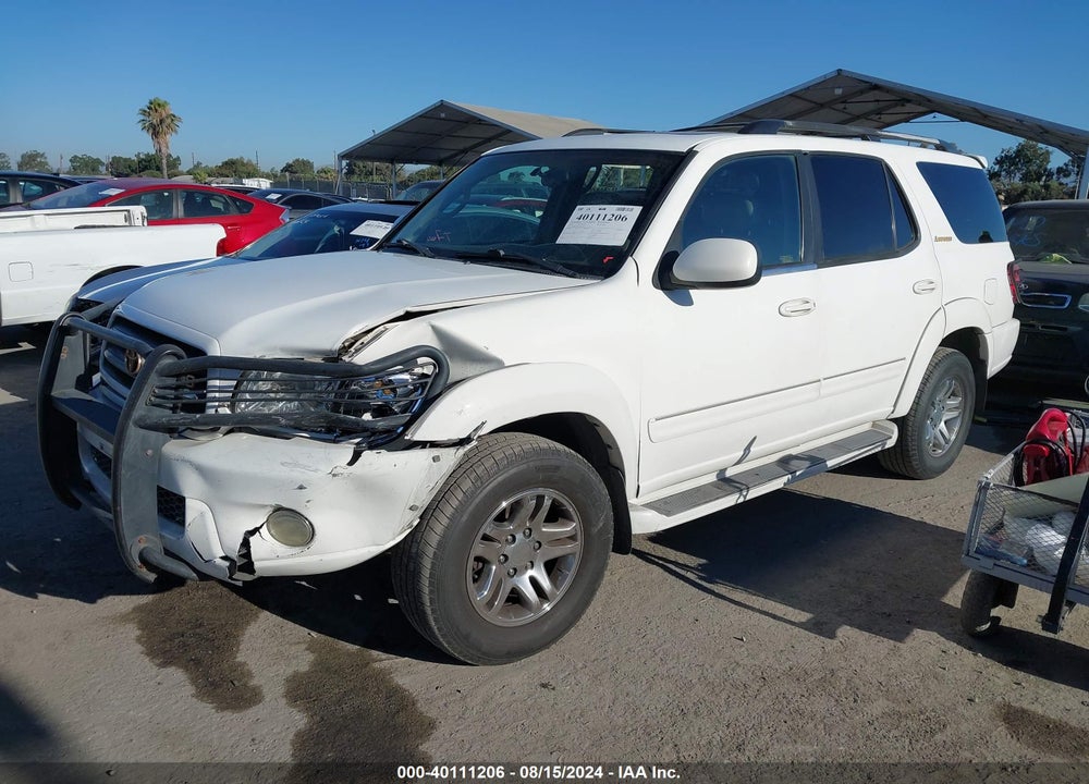 2003 TOYOTA SEQUOIA LIMITED V8 VIN: 5TDZT38A53S153729