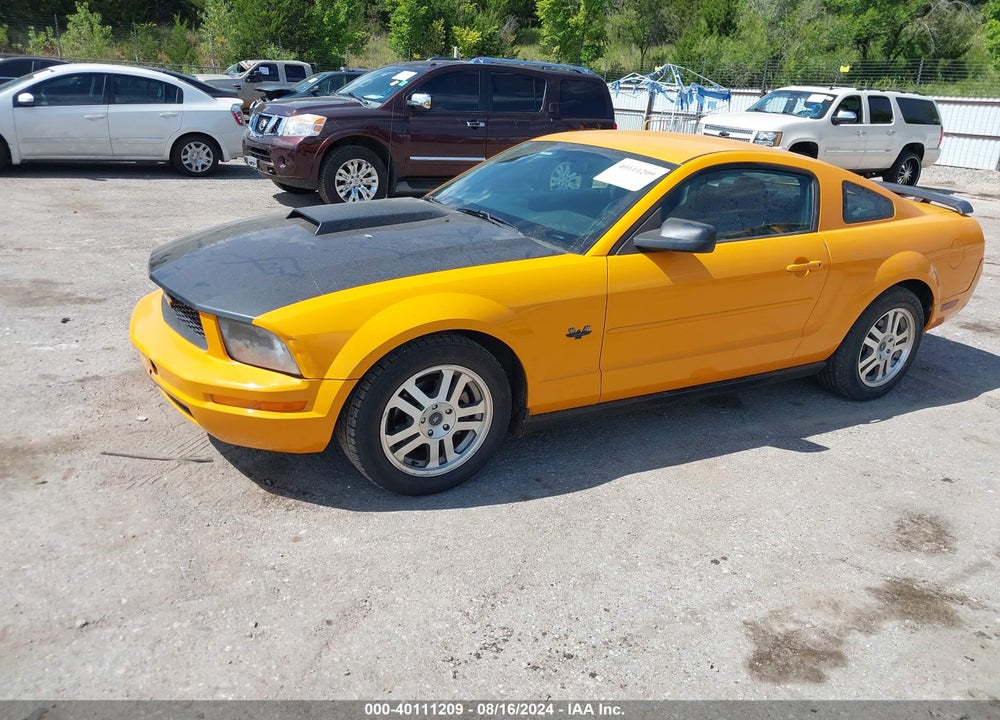 2007 FORD MUSTANG V6 DELUXE/V6 PREMIUM VIN: 1ZVFT80N575212110