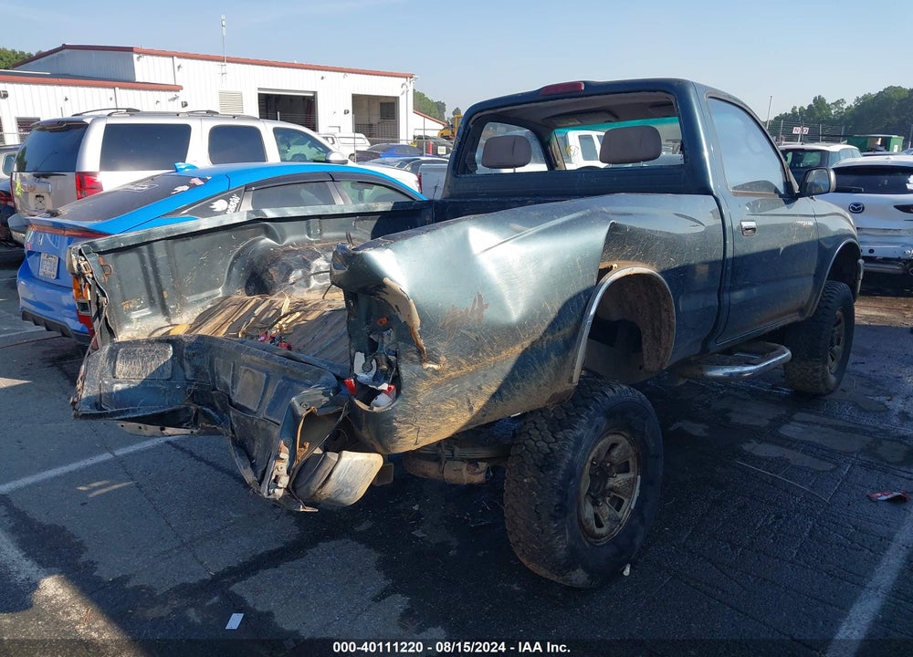 1996 TOYOTA TACOMA VIN: 4TAPM62N7TZ163660