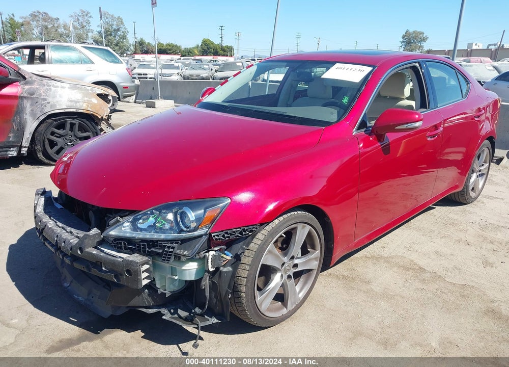 2012 LEXUS IS 250 VIN: JTHBF5C24C5183152