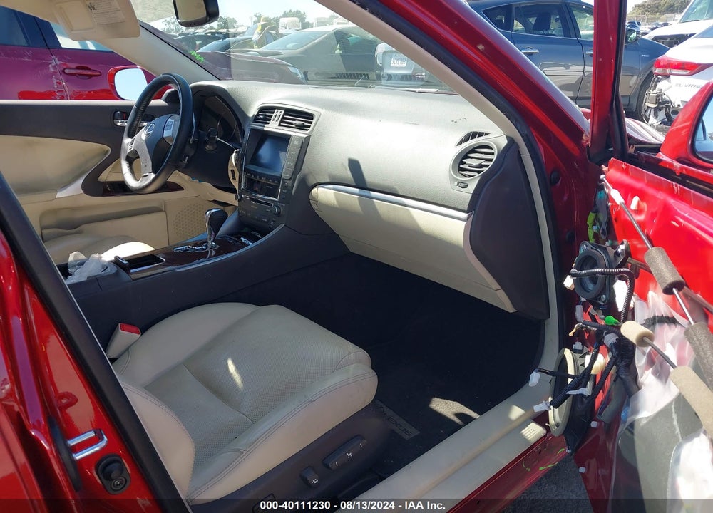 2012 LEXUS IS 250 VIN: JTHBF5C24C5183152