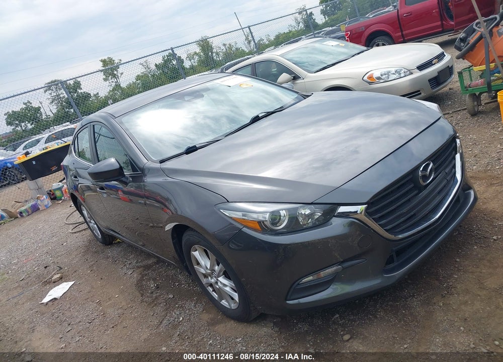 2018 MAZDA 3 SPORT VIN: 3MZBN1U72JM185302