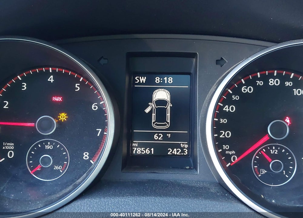 2013 VOLKSWAGEN GTI 4-DOOR VIN: WVWGD7AJ7DW060489