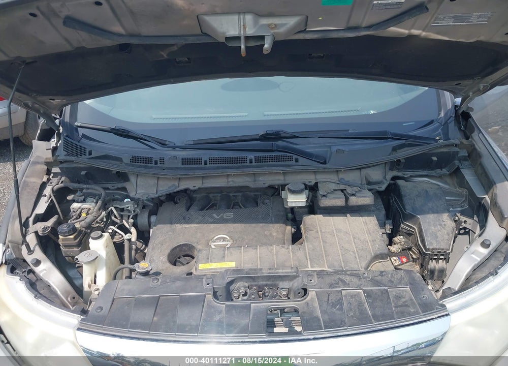 2012 NISSAN QUEST S VIN: JN8AE2KPXC9039727