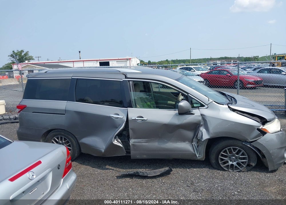 2012 NISSAN QUEST S VIN: JN8AE2KPXC9039727