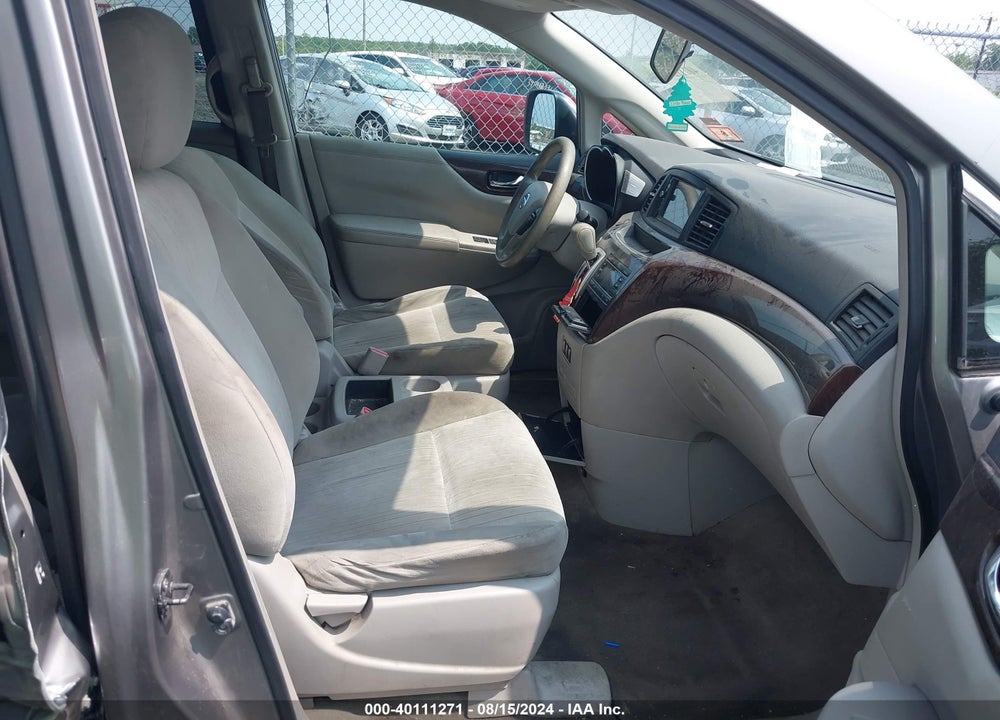 2012 NISSAN QUEST S VIN: JN8AE2KPXC9039727