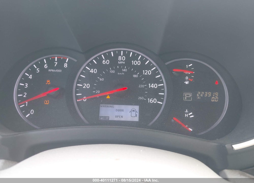 2012 NISSAN QUEST S VIN: JN8AE2KPXC9039727