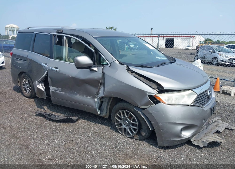 2012 NISSAN QUEST S VIN: JN8AE2KPXC9039727