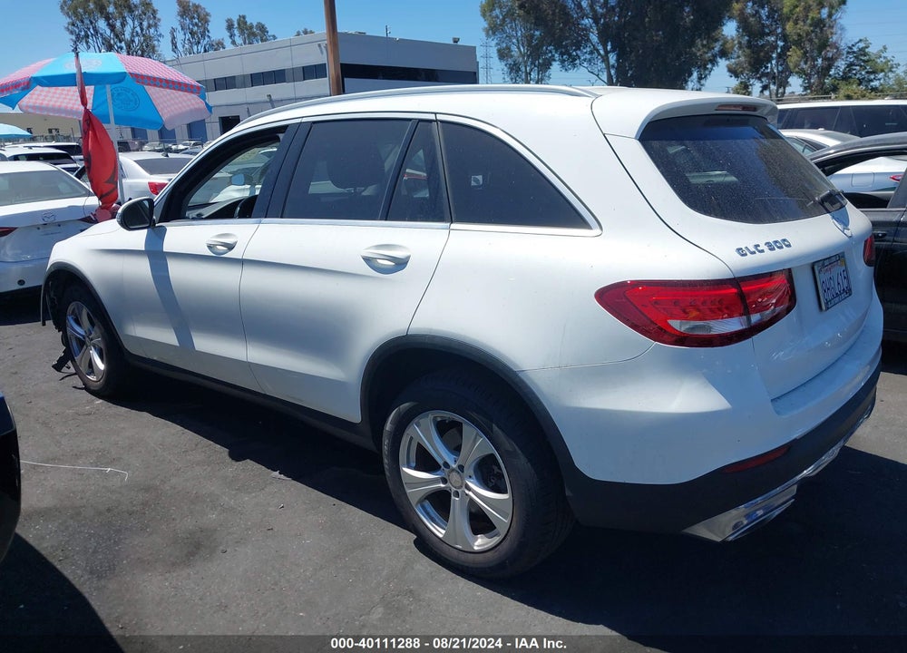 2016 MERCEDES-BENZ GLC 300 VIN: WDC0G4JB6GF069778