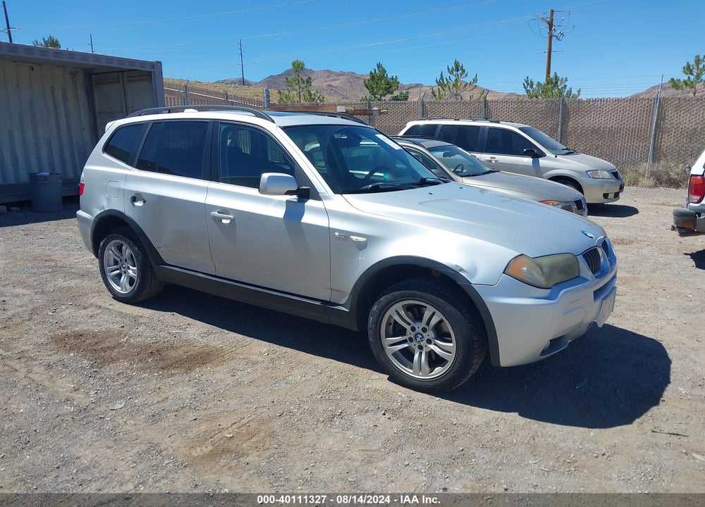 2006 BMW X3 3.0I VIN: WBXPA93436WD28815