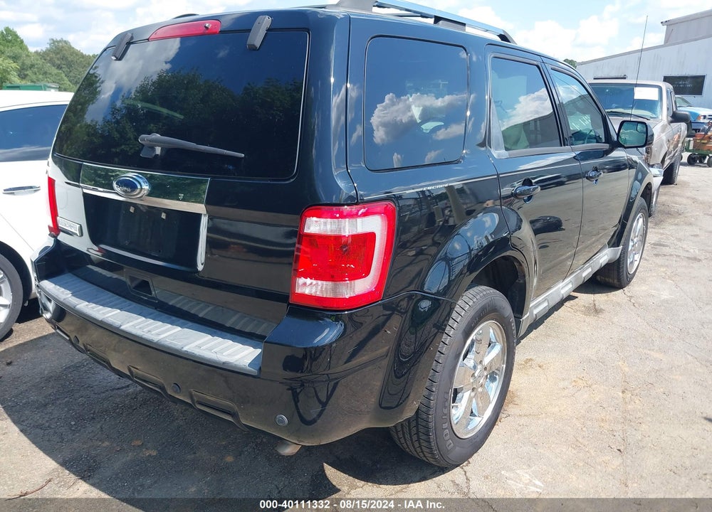 2010 FORD ESCAPE LIMITED VIN: 1FMCU0E71AKC87860